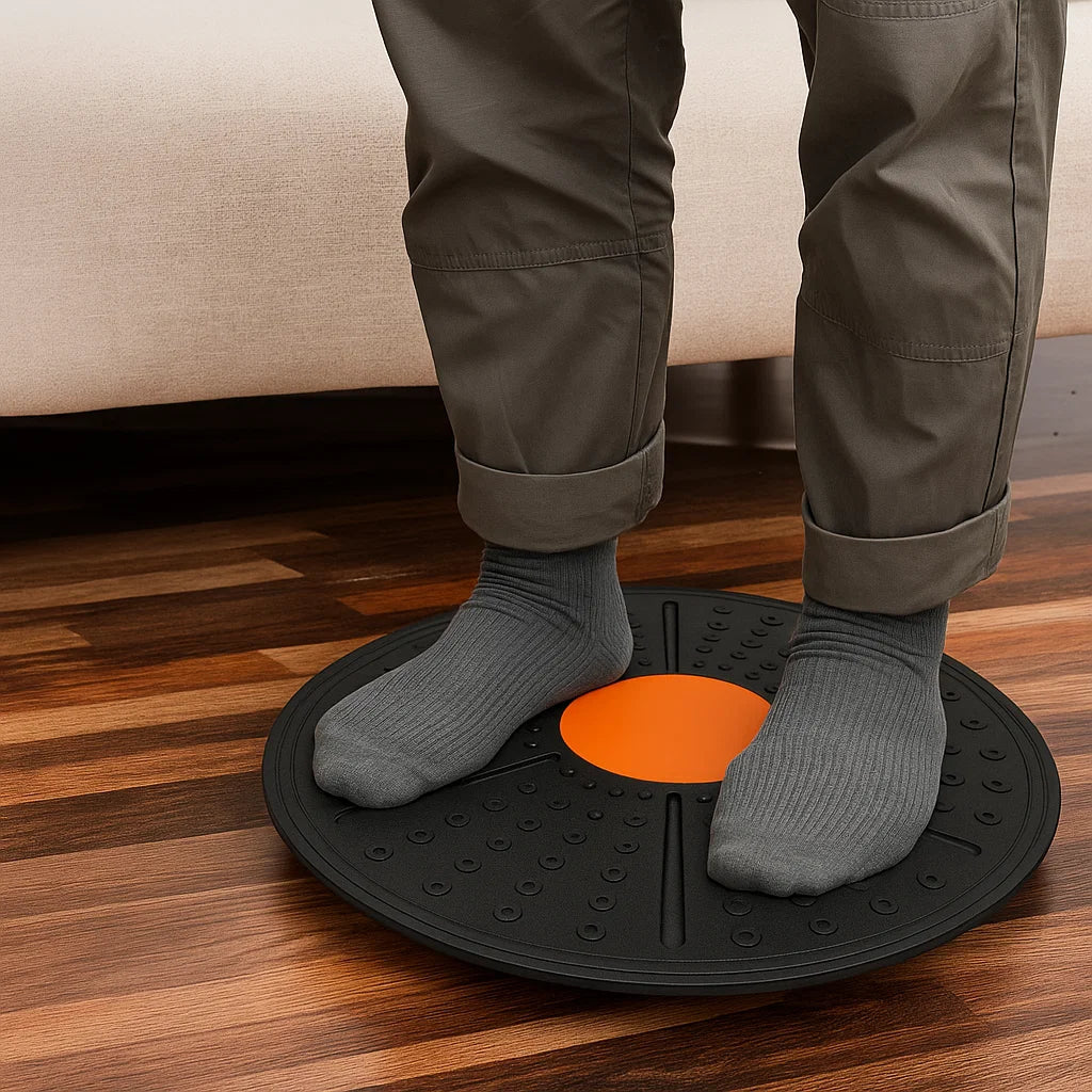 BalanceCore | Wobble Cushion Balance Disc – Improve Core Strength & Posture – Durable Anti-Slip Design – Office & Fitness Training