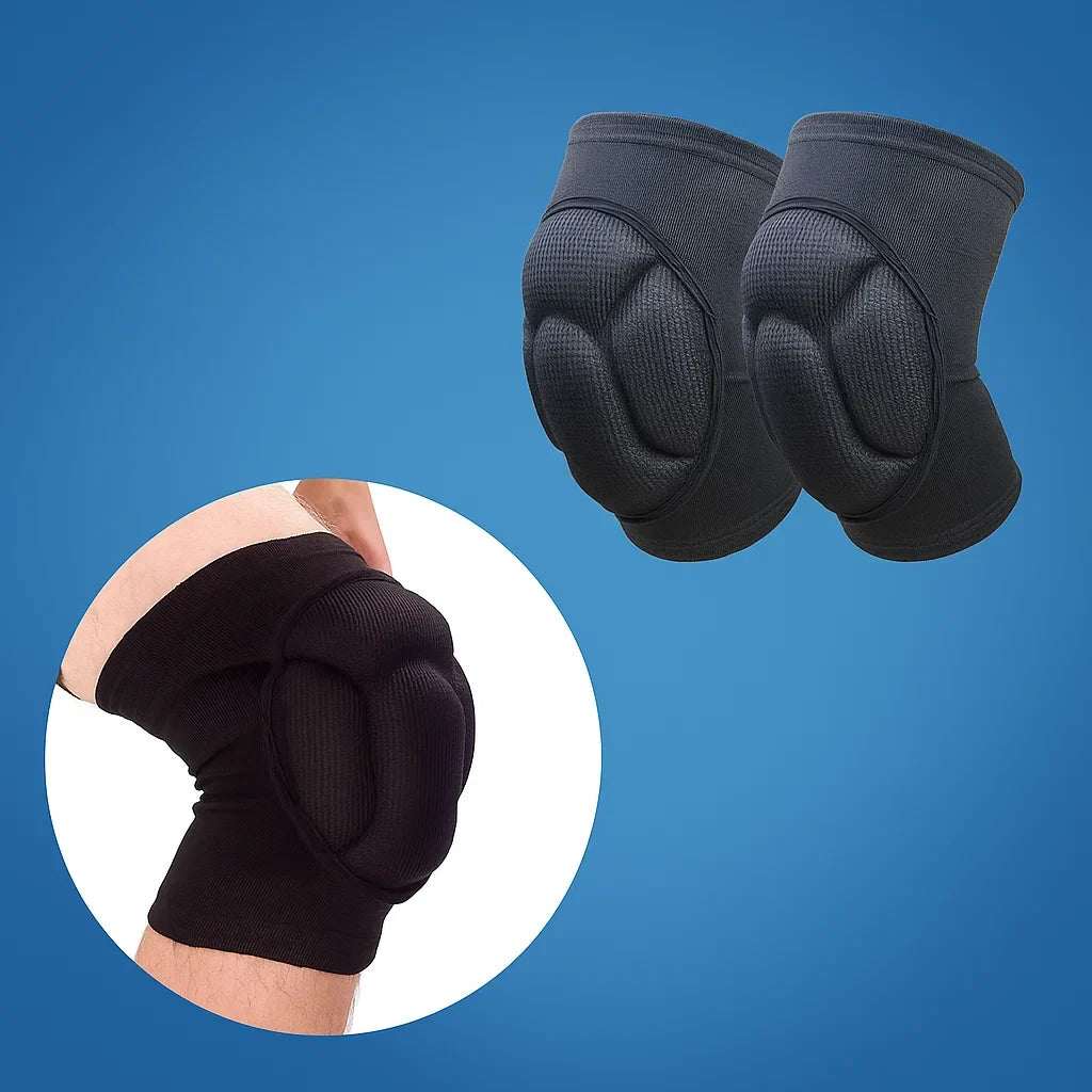 KneeProX | Shock-Absorbing Knee Pads – Breathable Compression Support – Anti-Slip Cushion Design – Sports & Injury Prevention