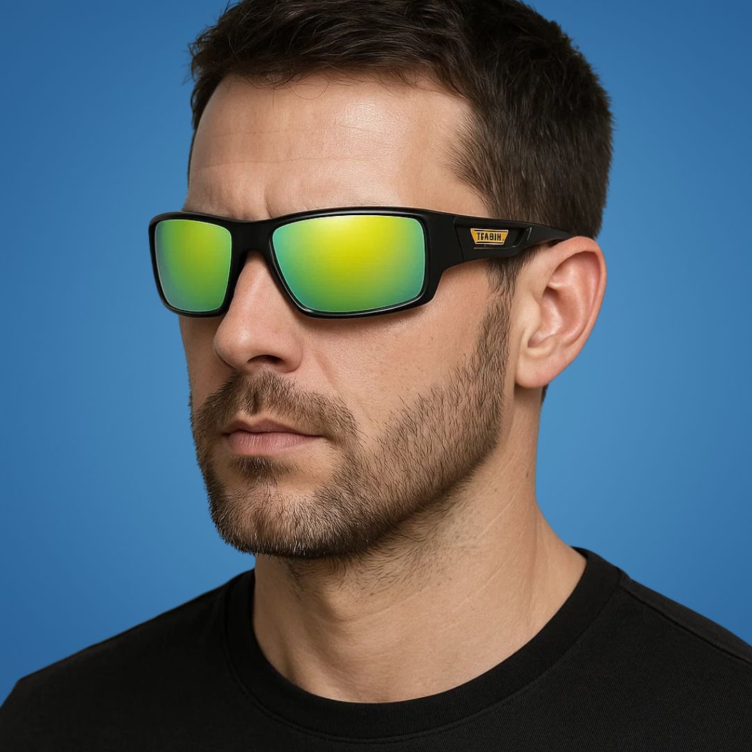 ClearCast | Polarised Fishing Sunglasses – UV400 – Photochromic Anti-Glare Lenses – Ideal for Outdoor Sports & Fishing